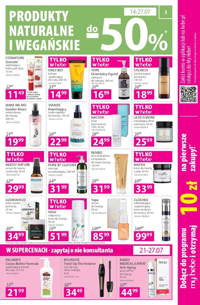 Gazetka promocyjna Hebe str. 3