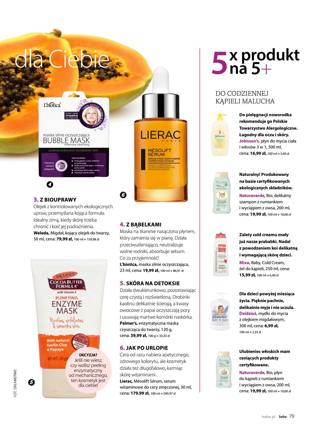 Gazetka promocyjna Hebe str. 79