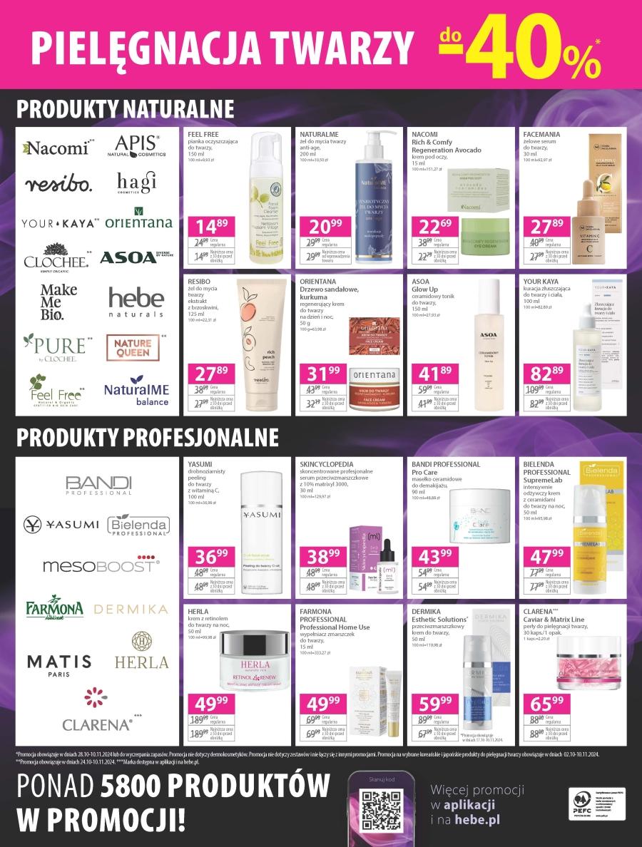 Gazetka promocyjna Hebe str. 4