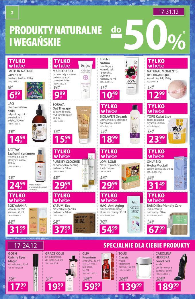 Gazetka promocyjna Hebe str. 2