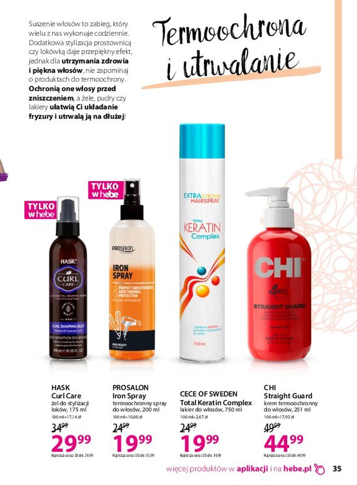 Gazetka promocyjna Hebe str. 35