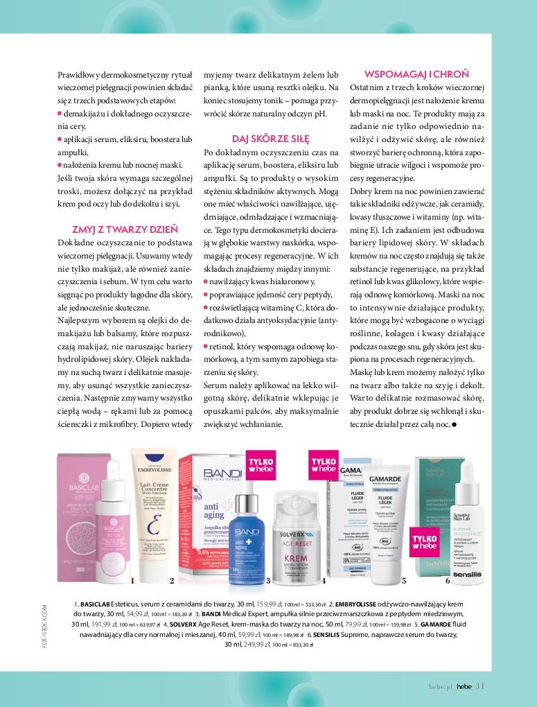 Gazetka promocyjna Hebe str. 31
