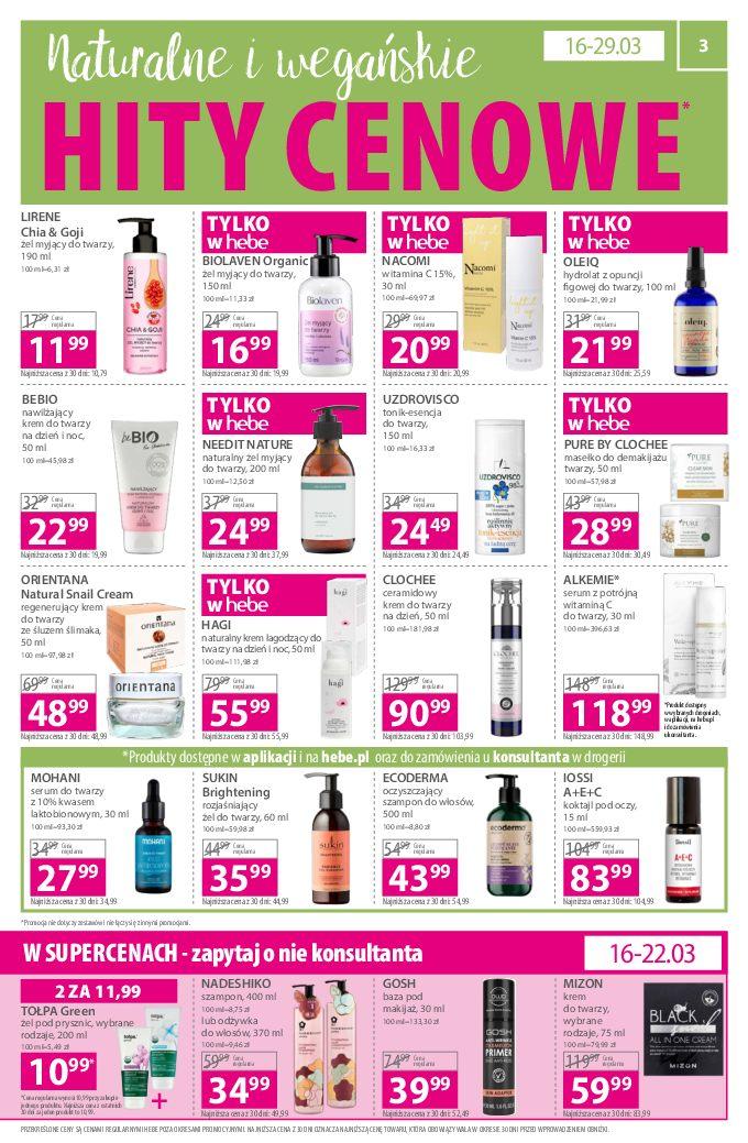 Gazetka promocyjna Hebe str. 3