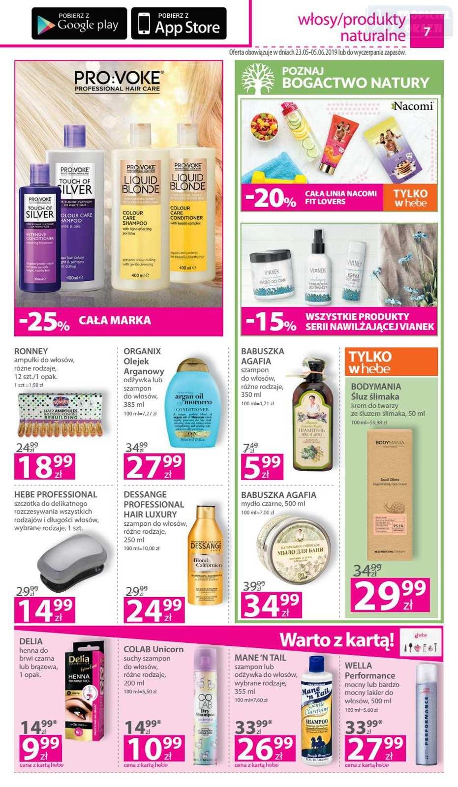 Gazetka promocyjna Hebe str. 7