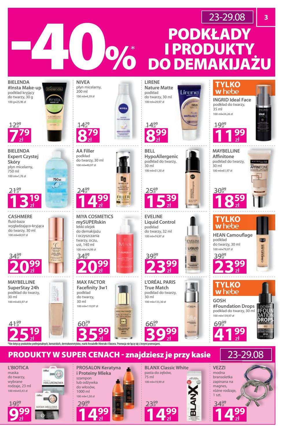 Gazetka promocyjna Hebe str. 3