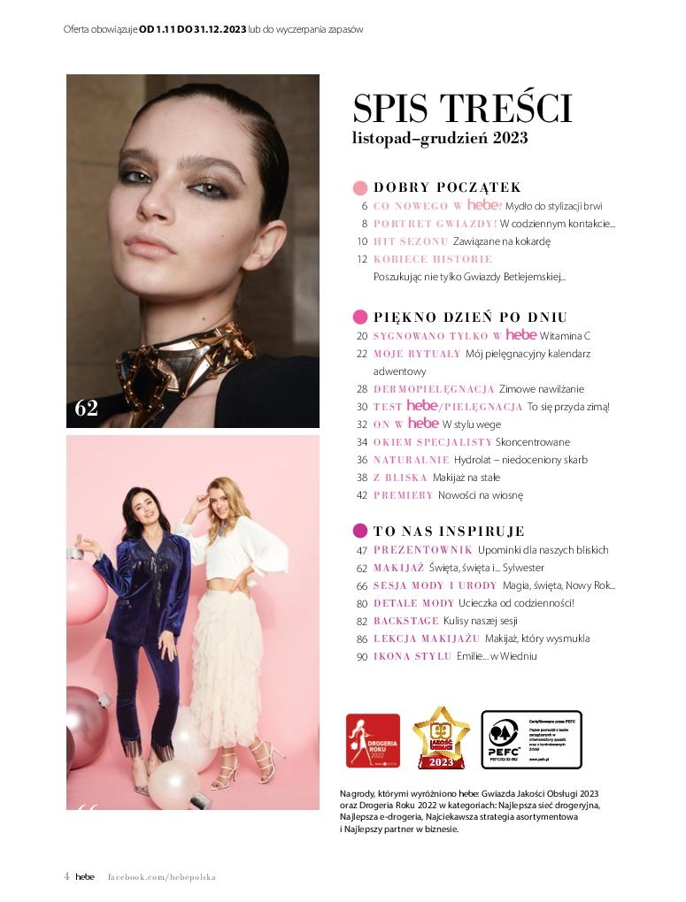 Gazetka promocyjna Hebe str. 4