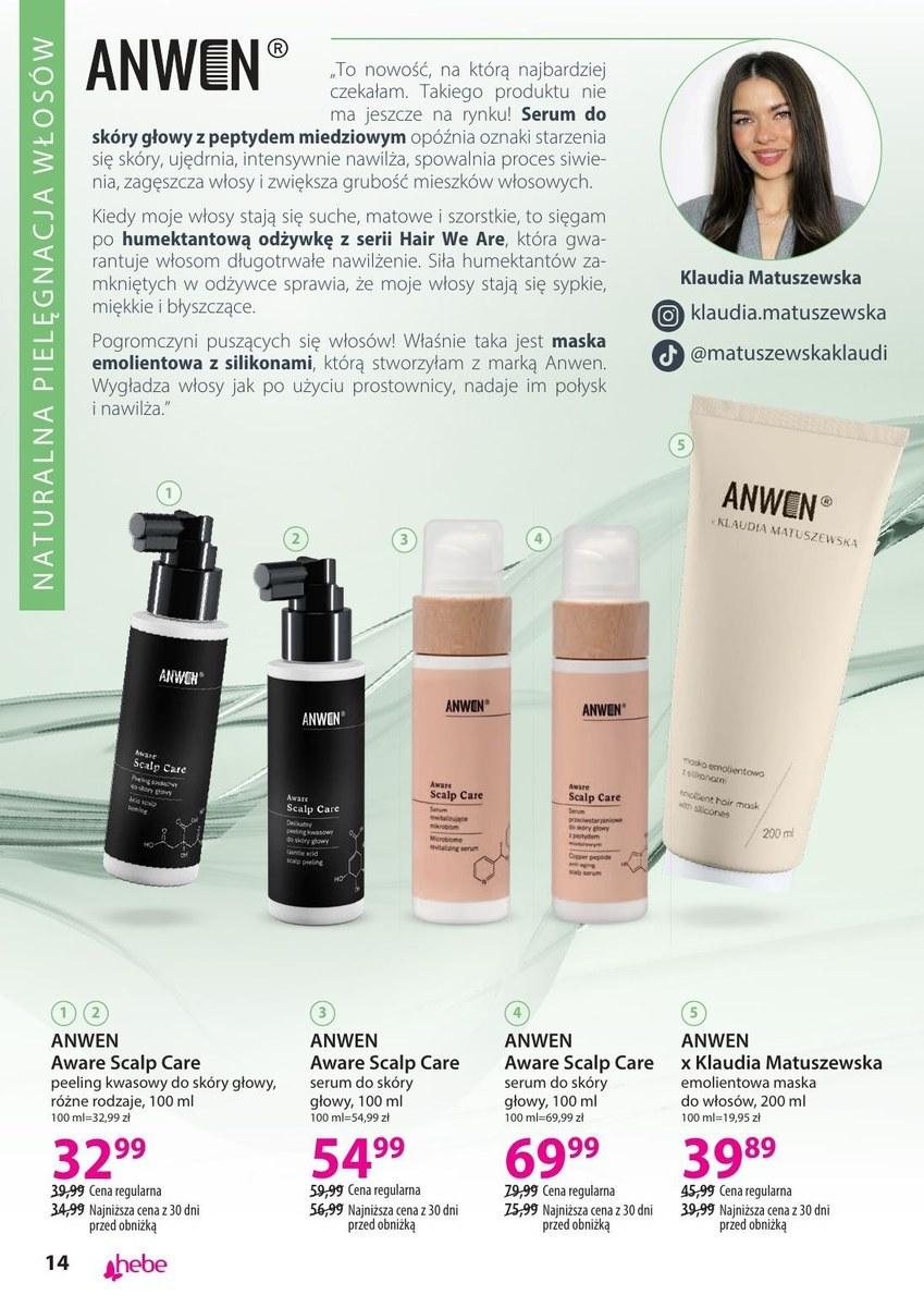 Gazetka promocyjna Hebe str. 14