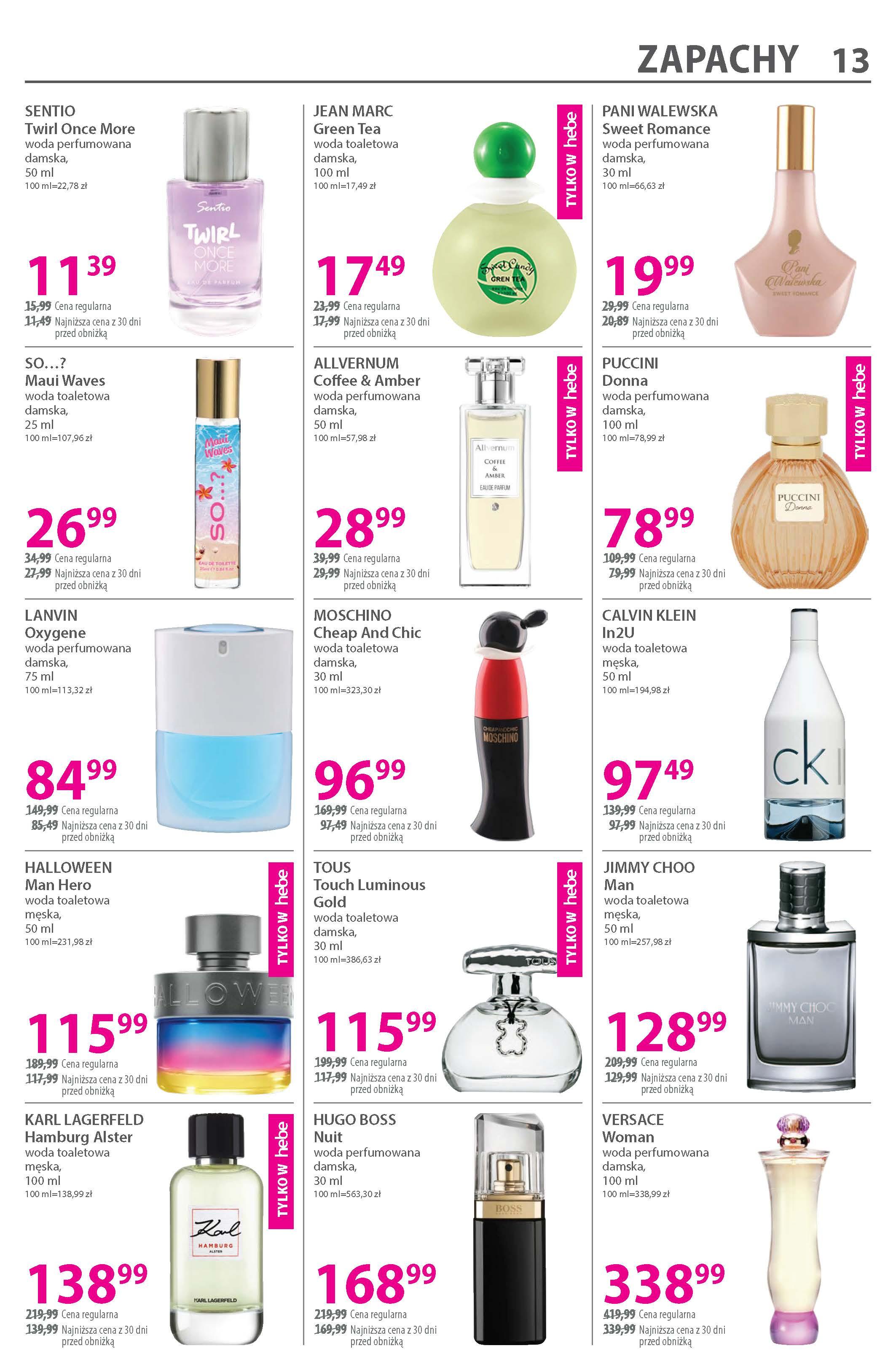 Gazetka promocyjna Hebe str. 12