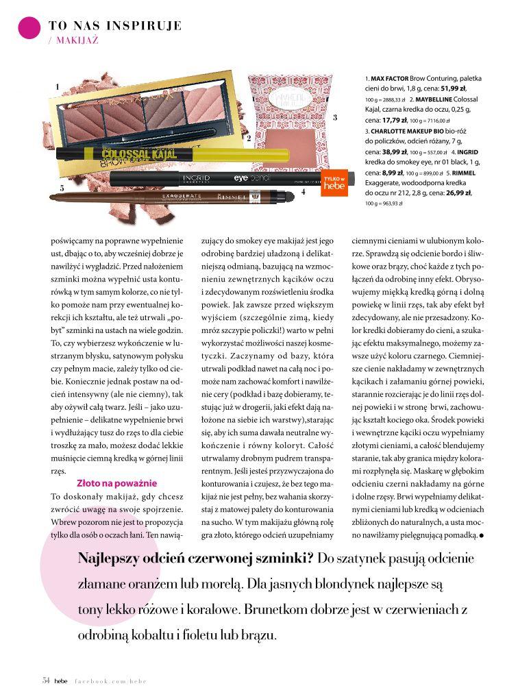 Gazetka promocyjna Hebe str. 54