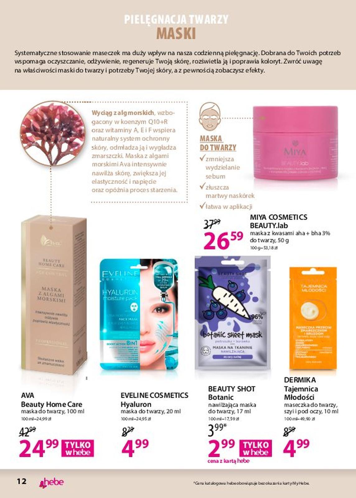 Gazetka promocyjna Hebe str. 12