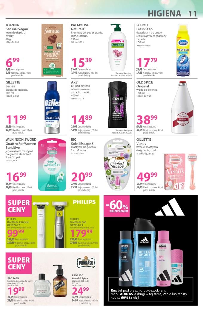 Gazetka promocyjna Hebe str. 11