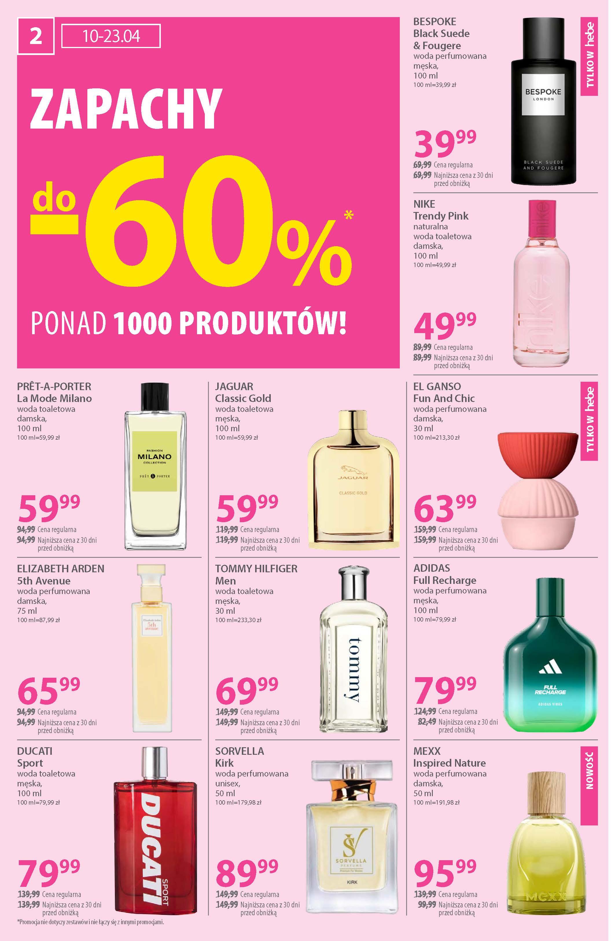 Gazetka promocyjna Hebe str. 2