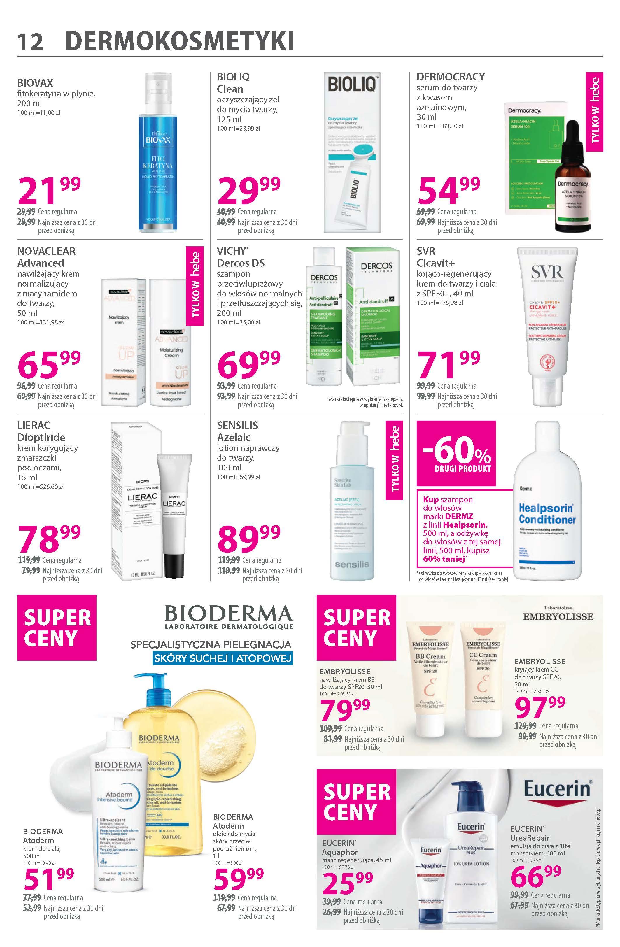 Gazetka promocyjna Hebe str. 11