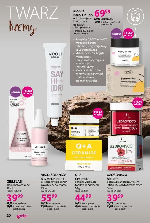 Gazetka promocyjna Hebe str. 20