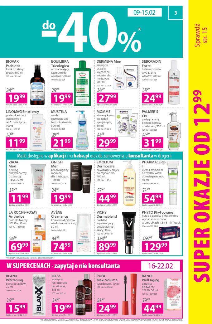 Gazetka promocyjna Hebe str. 3