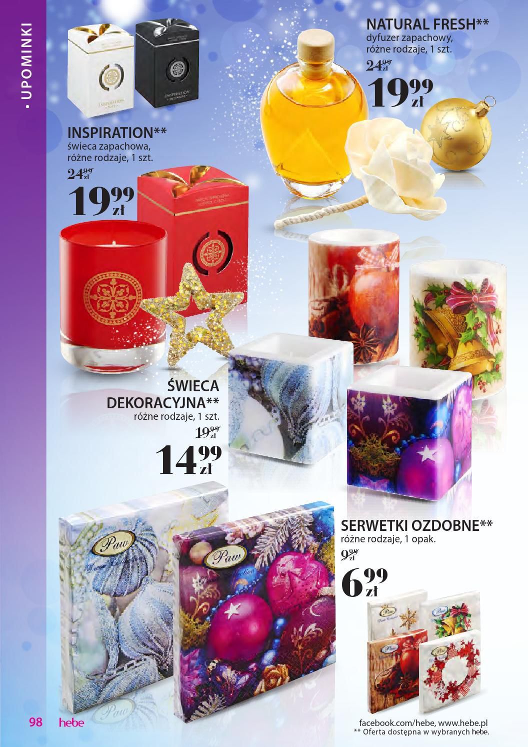 Gazetka promocyjna Hebe str. 98