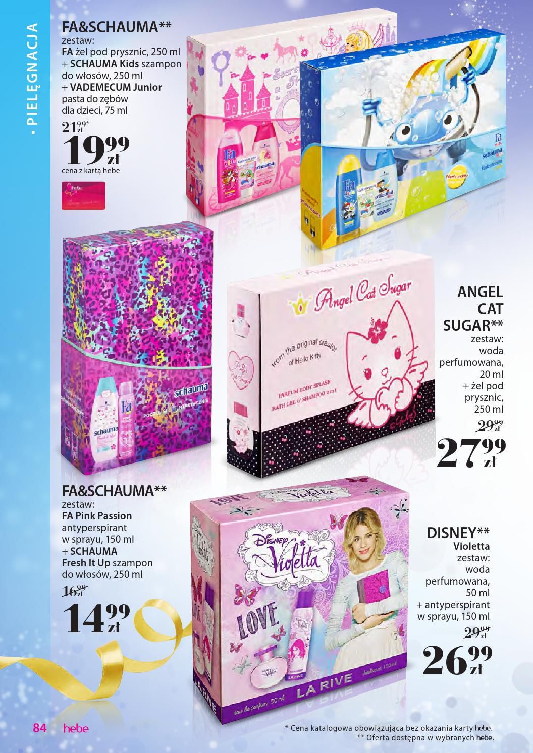 Gazetka promocyjna Hebe str. 84