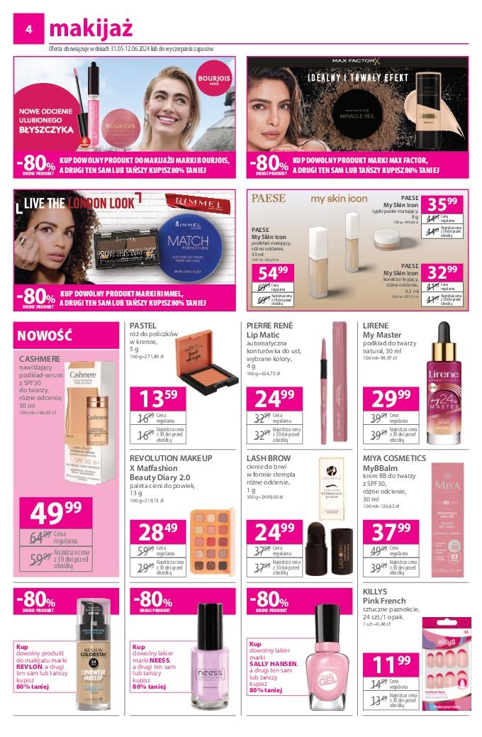 Gazetka promocyjna Hebe str. 4