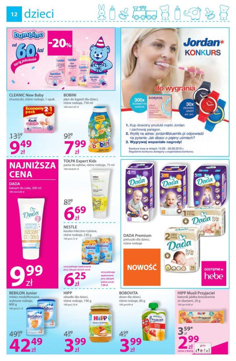 Gazetka promocyjna Hebe str. 12