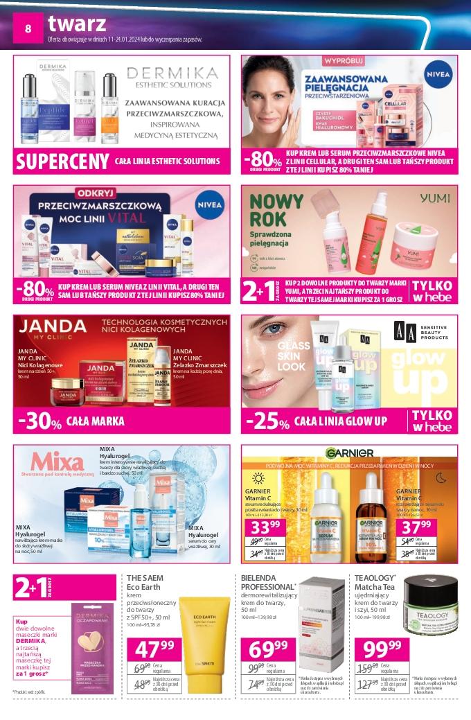 Gazetka promocyjna Hebe str. 8