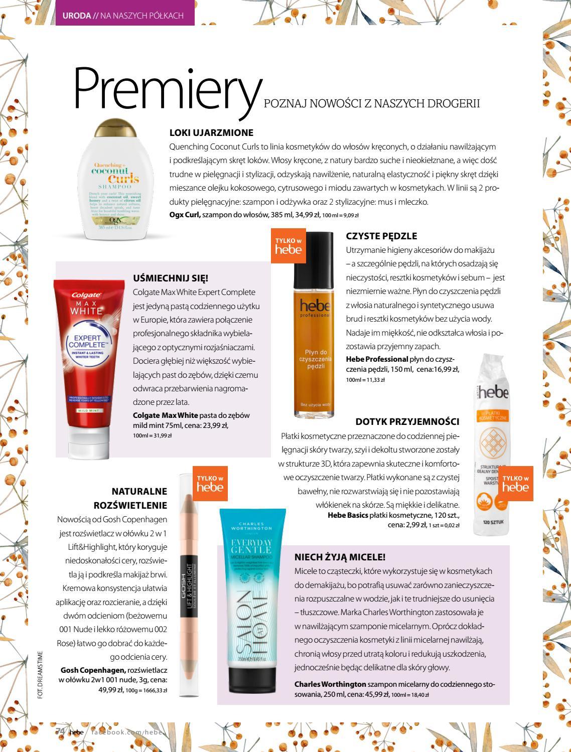 Gazetka promocyjna Hebe str. 74