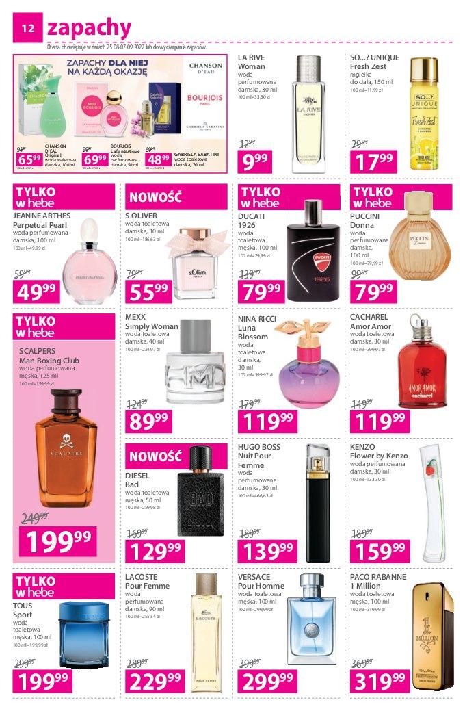 Gazetka promocyjna Hebe str. 12