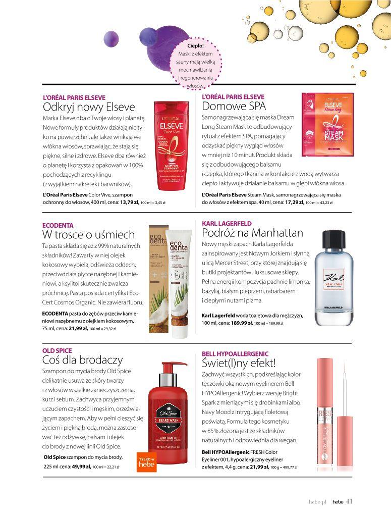 Gazetka promocyjna Hebe str. 41