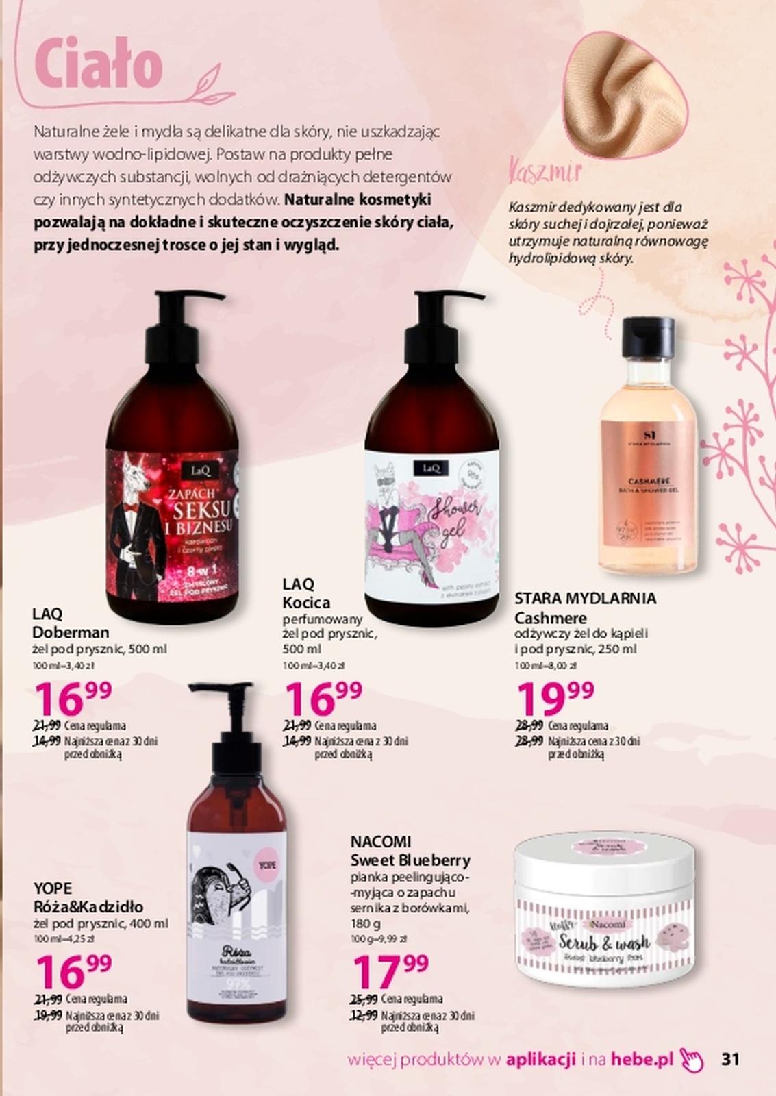 Gazetka promocyjna Hebe str. 31