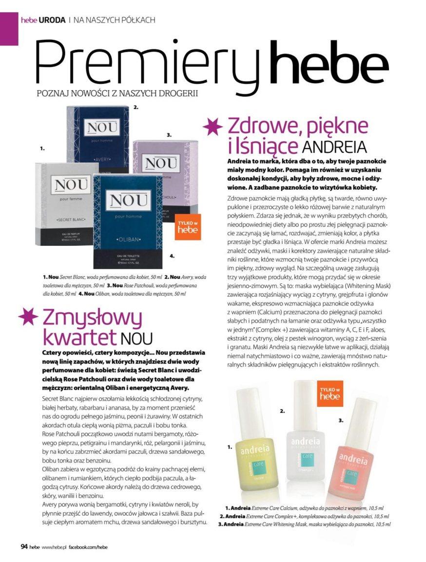 Gazetka promocyjna Hebe str. 94