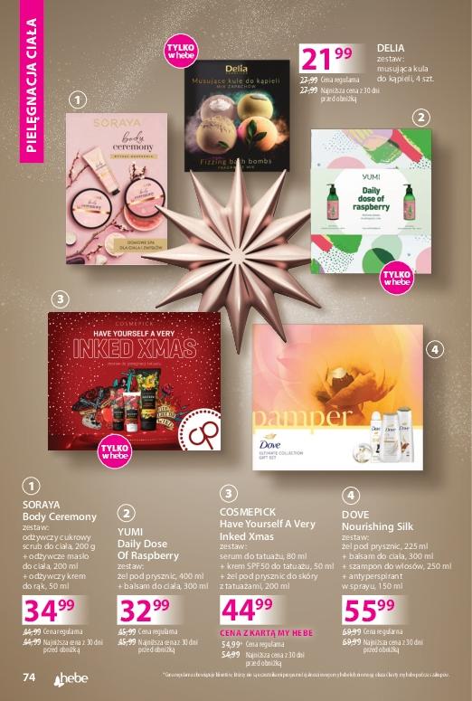 Gazetka promocyjna Hebe str. 74