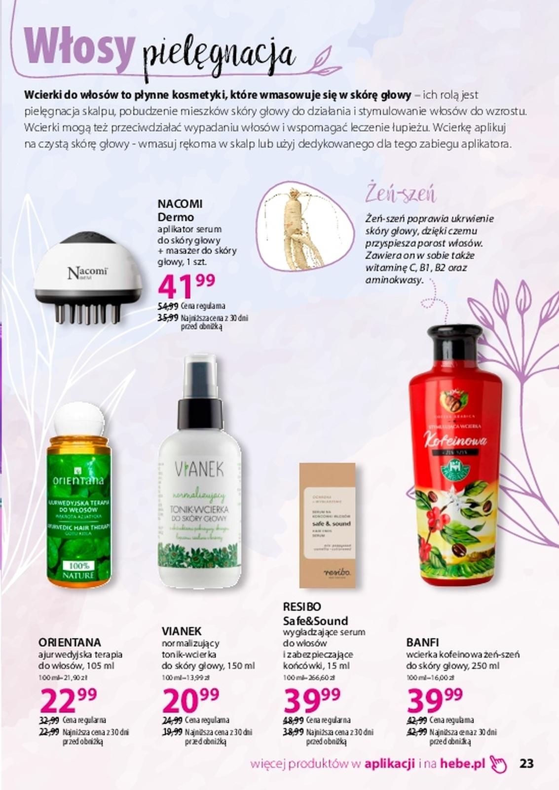 Gazetka promocyjna Hebe str. 23