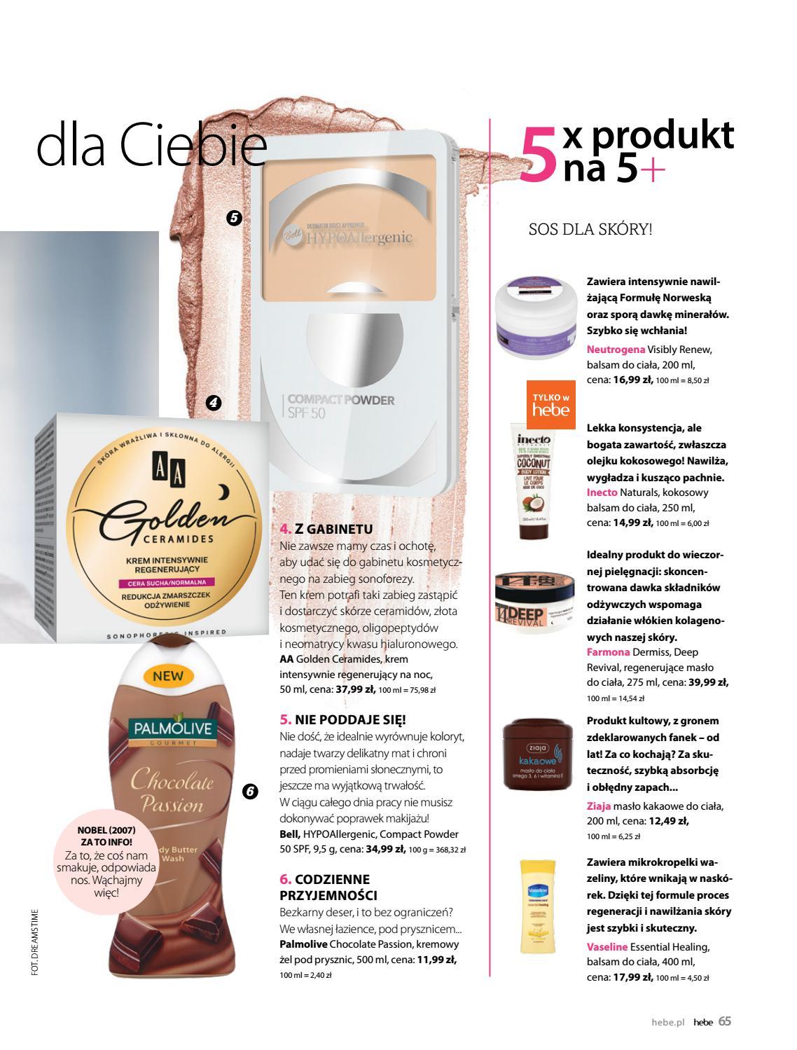 Gazetka promocyjna Hebe str. 65