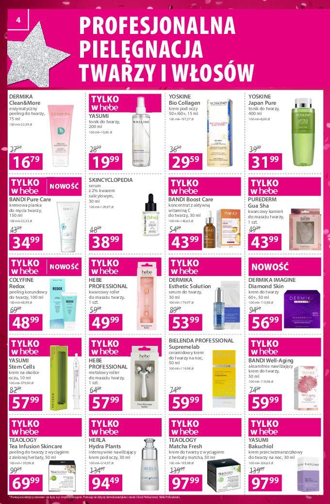 Gazetka promocyjna Hebe str. 4