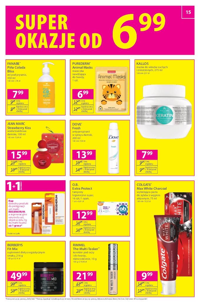 Gazetka promocyjna Hebe str. 15