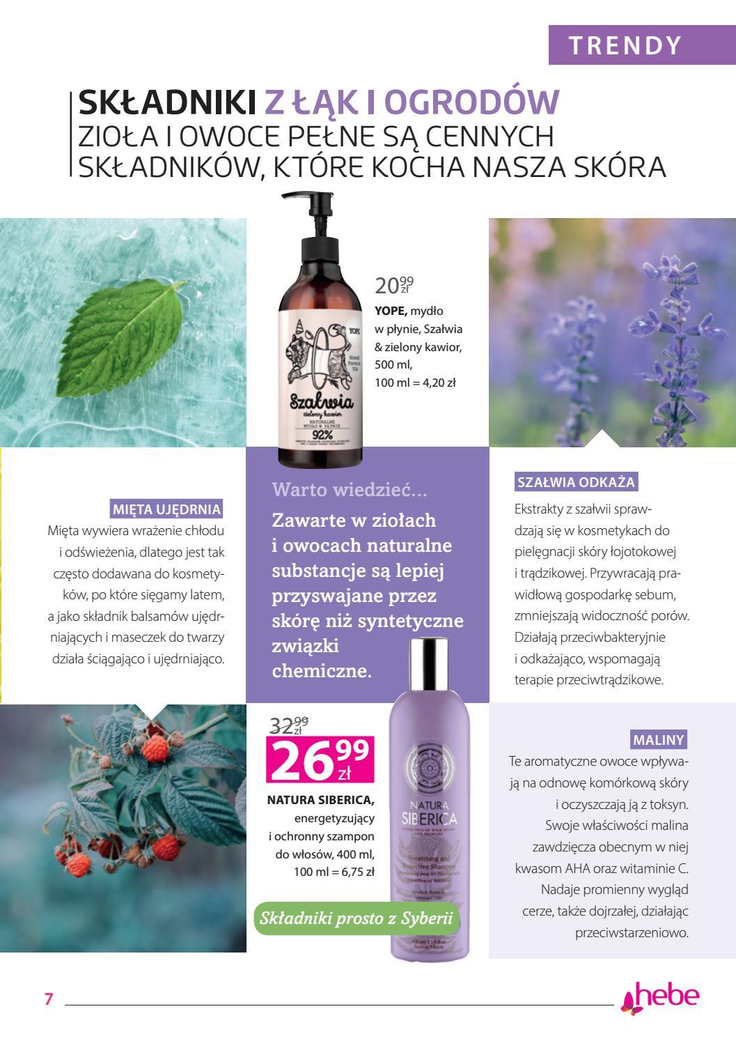Gazetka promocyjna Hebe str. 7