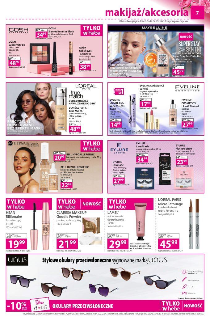 Gazetka promocyjna Hebe str. 7
