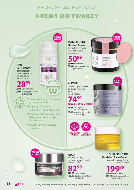 Gazetka promocyjna Hebe str. 18