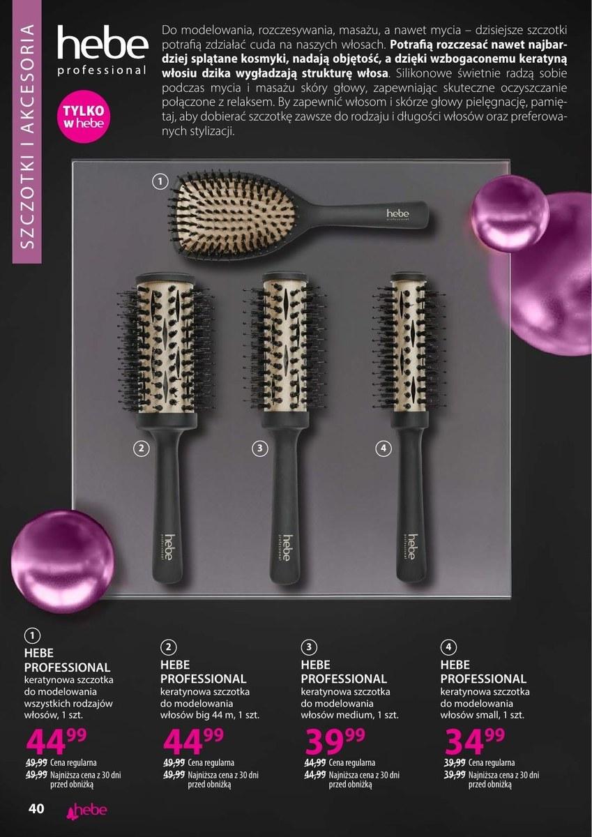 Gazetka promocyjna Hebe str. 40