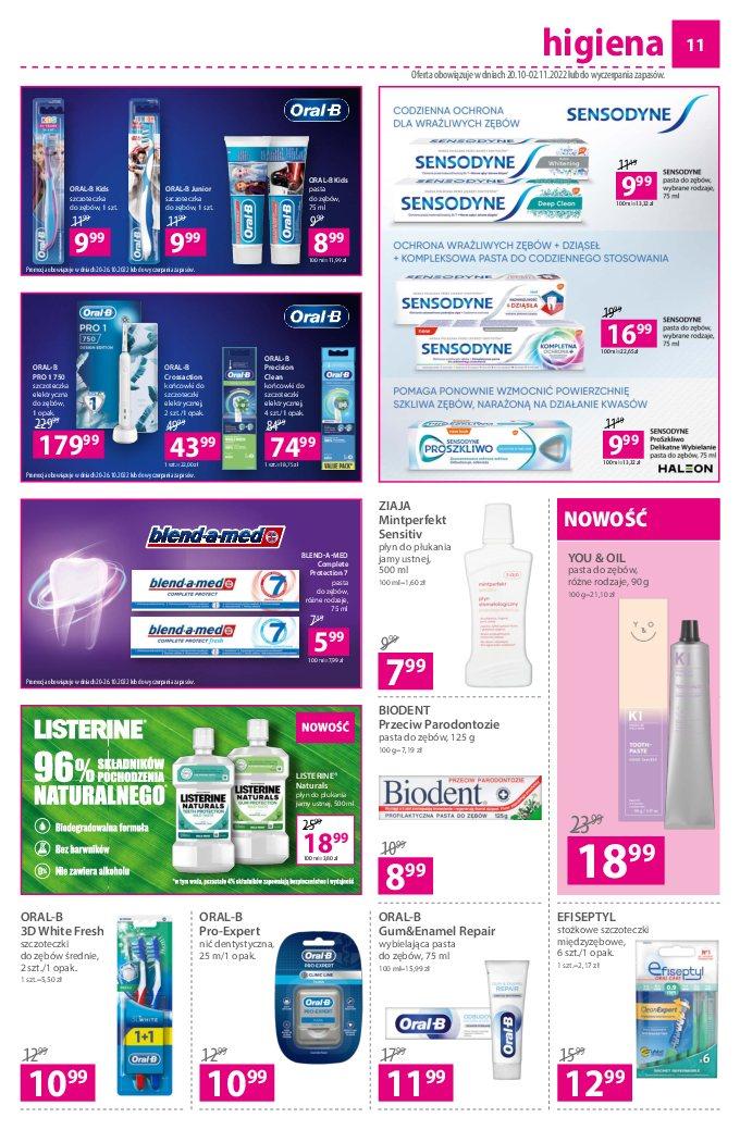 Gazetka promocyjna Hebe str. 11