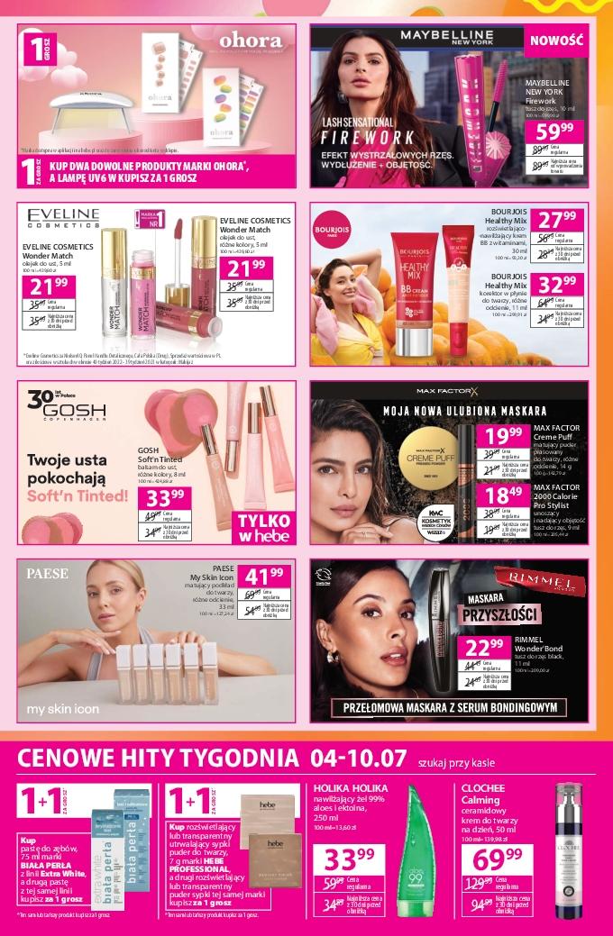 Gazetka promocyjna Hebe str. 3