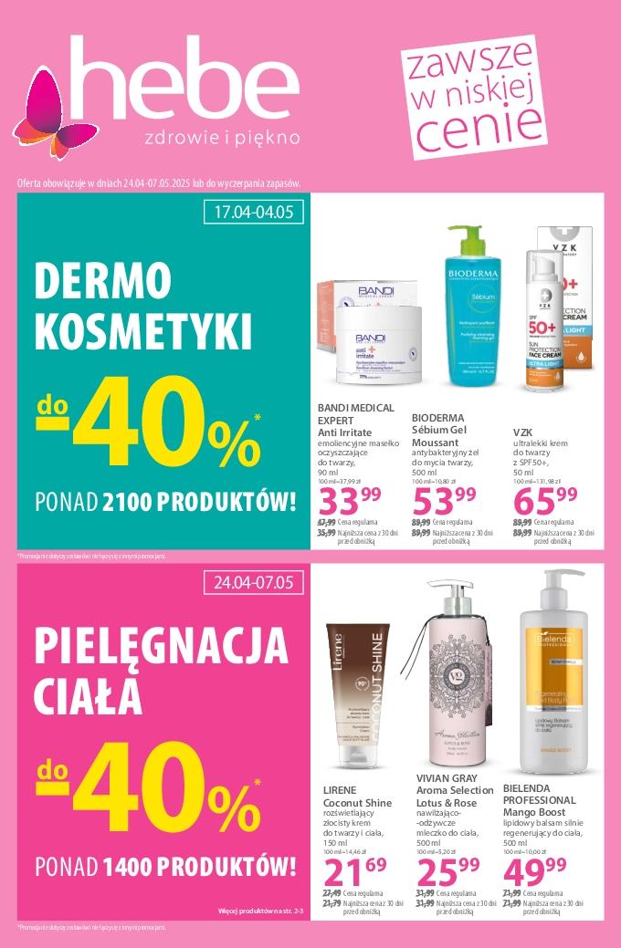 Gazetka promocyjna Hebe str. 1