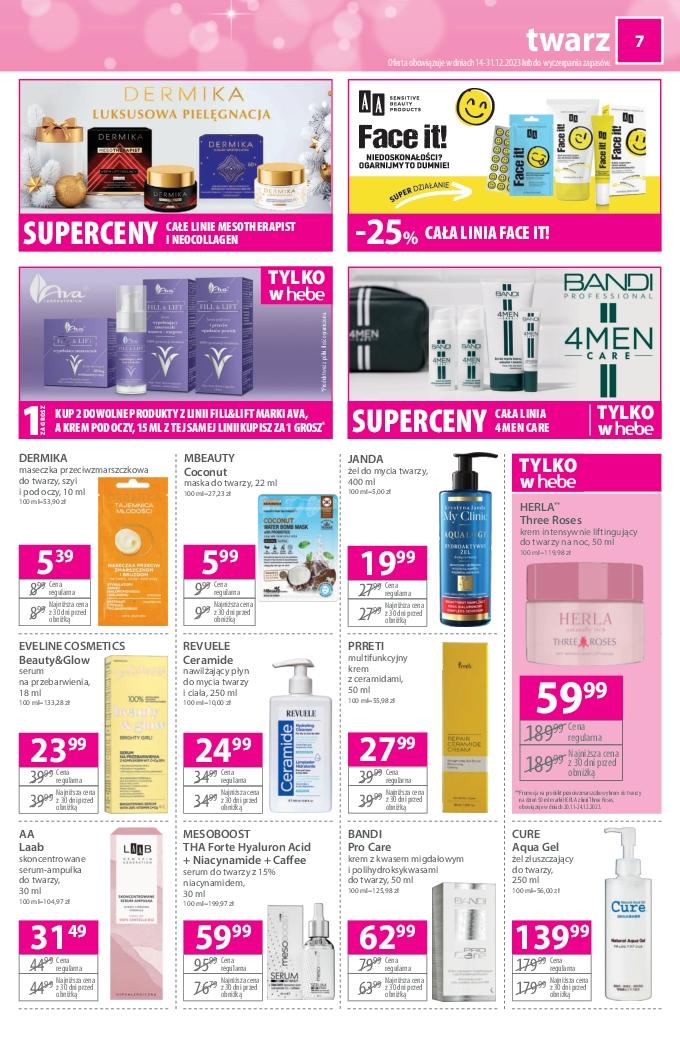 Gazetka promocyjna Hebe str. 7