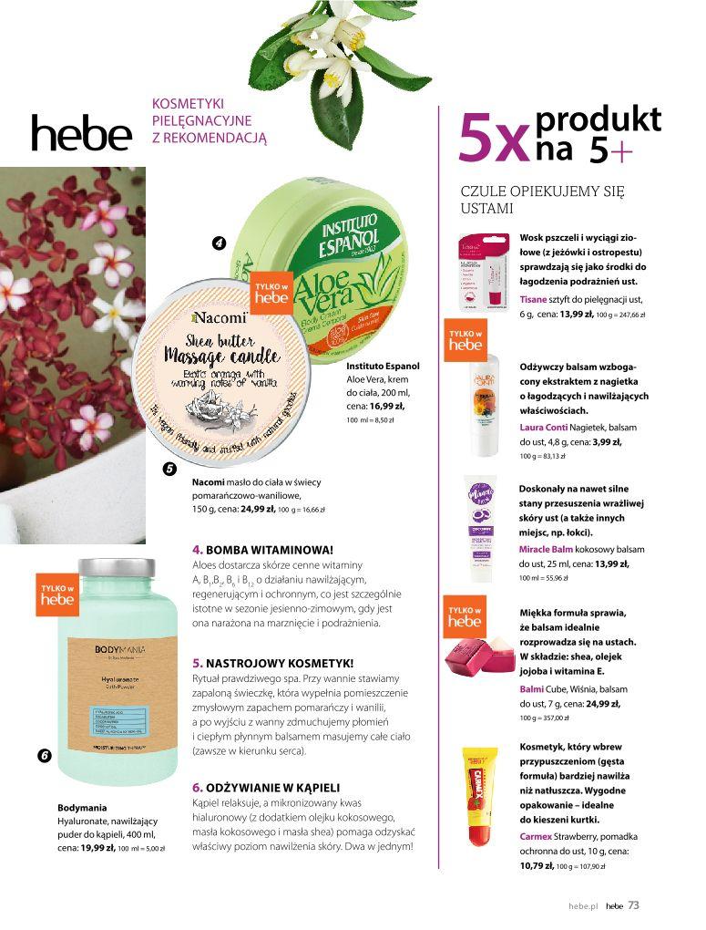 Gazetka promocyjna Hebe str. 73