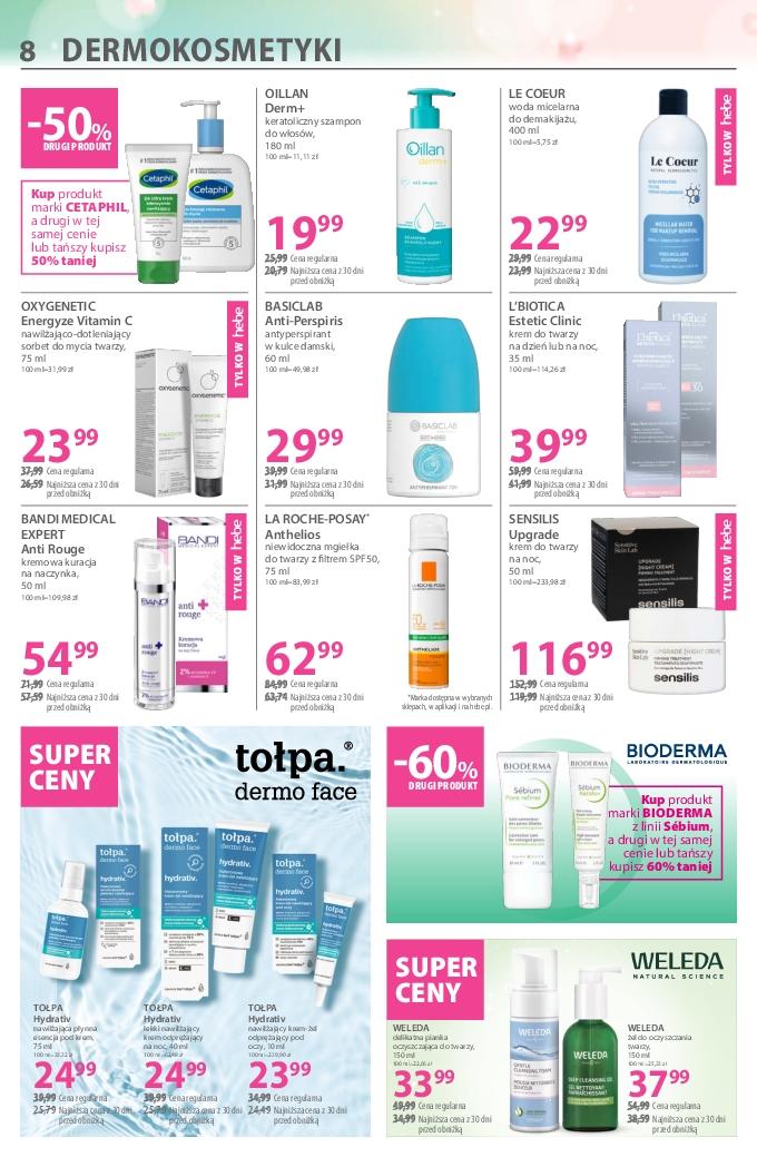 Gazetka promocyjna Hebe str. 8