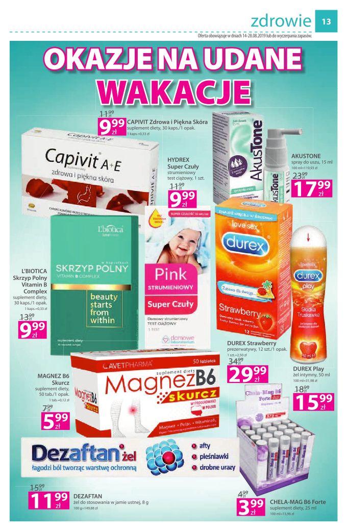 Gazetka promocyjna Hebe str. 13