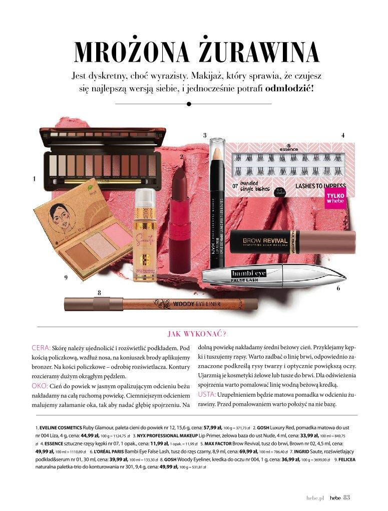 Gazetka promocyjna Hebe str. 83