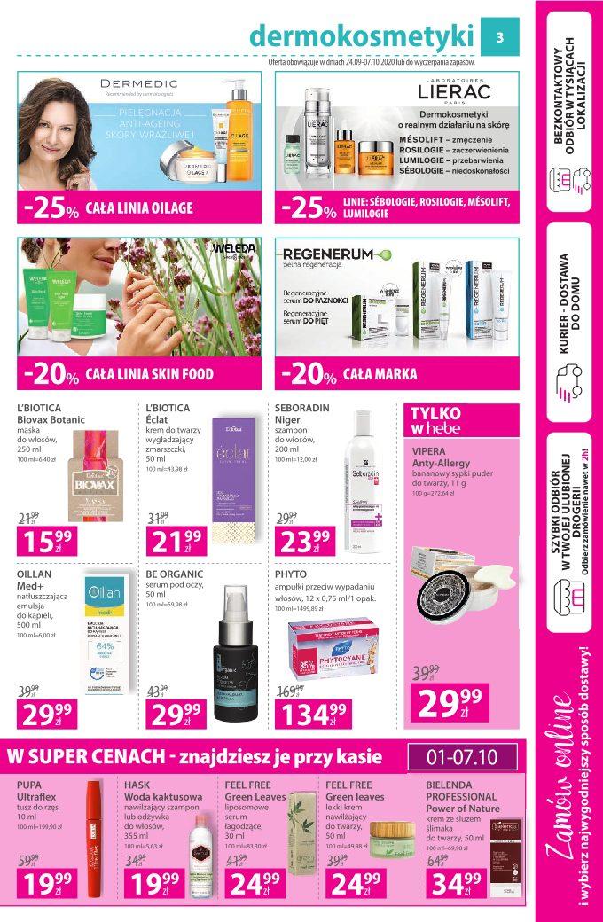 Gazetka promocyjna Hebe str. 3