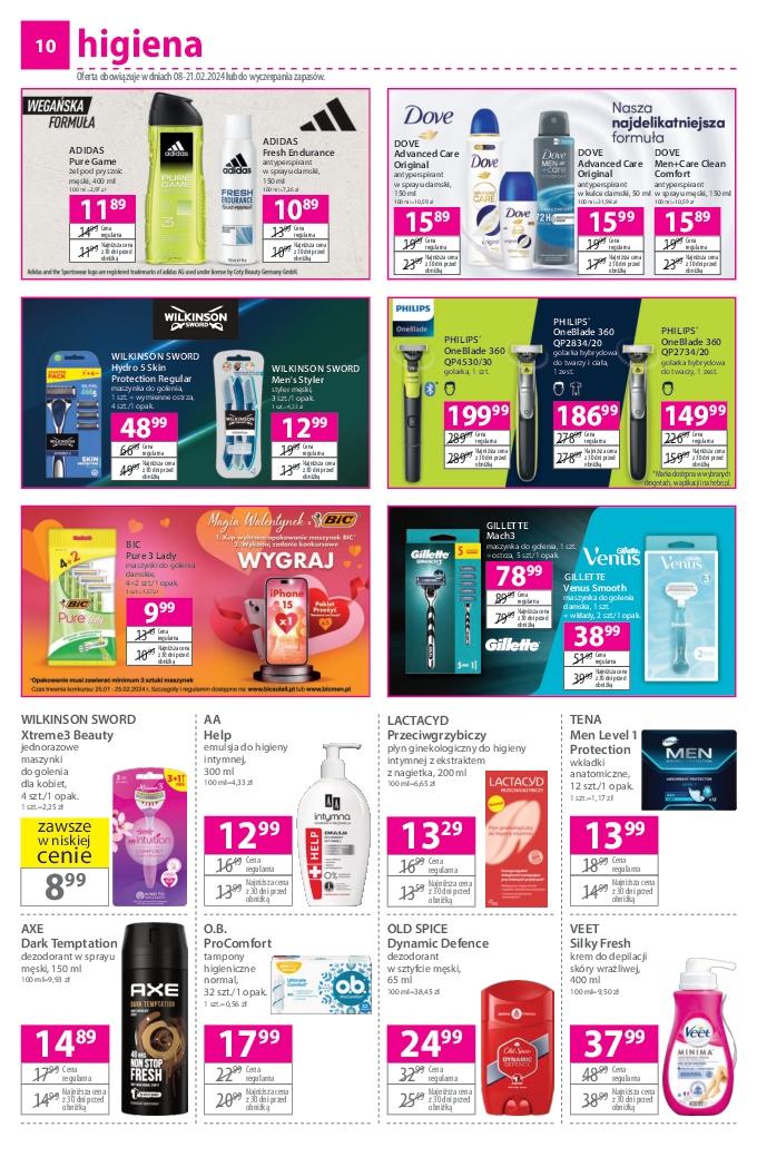 Gazetka promocyjna Hebe str. 10