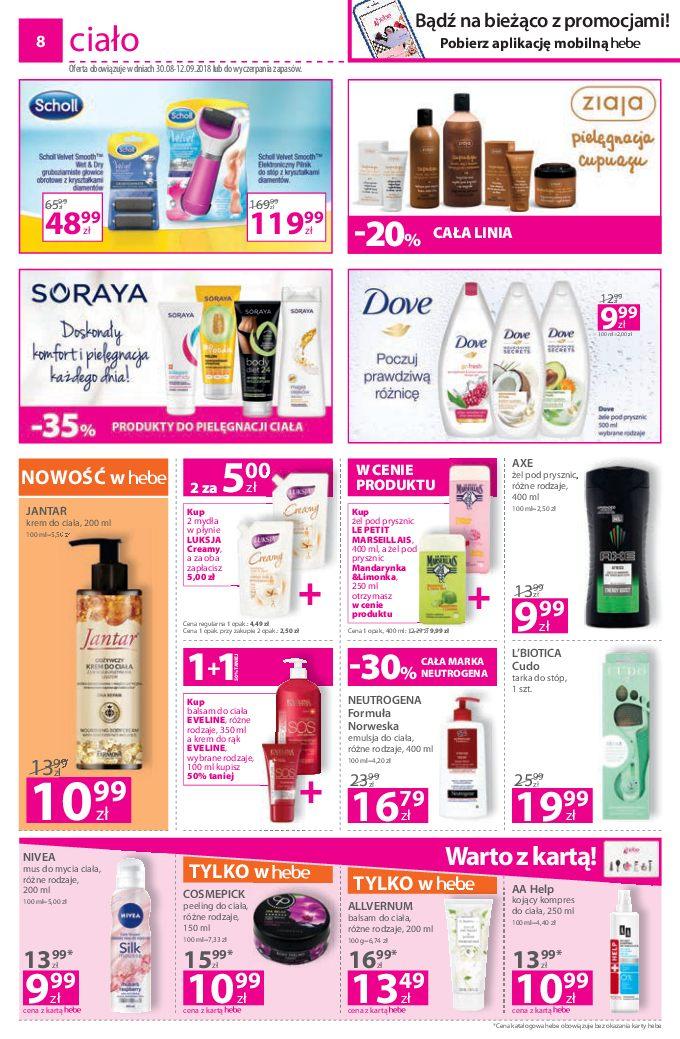 Gazetka promocyjna Hebe str. 8