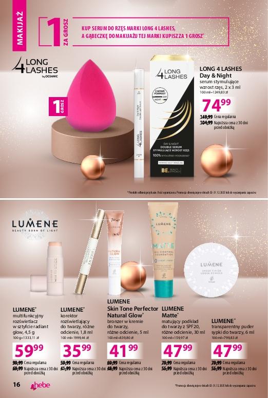 Gazetka promocyjna Hebe str. 16